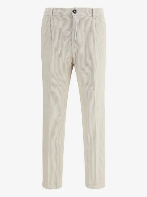 Cruna Mitte ribfluwelen broek