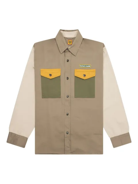 Human Made Crazy patch-pocket shirt