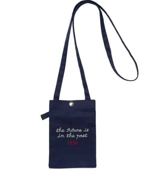 Human Made Mini embroidered shoulder bag