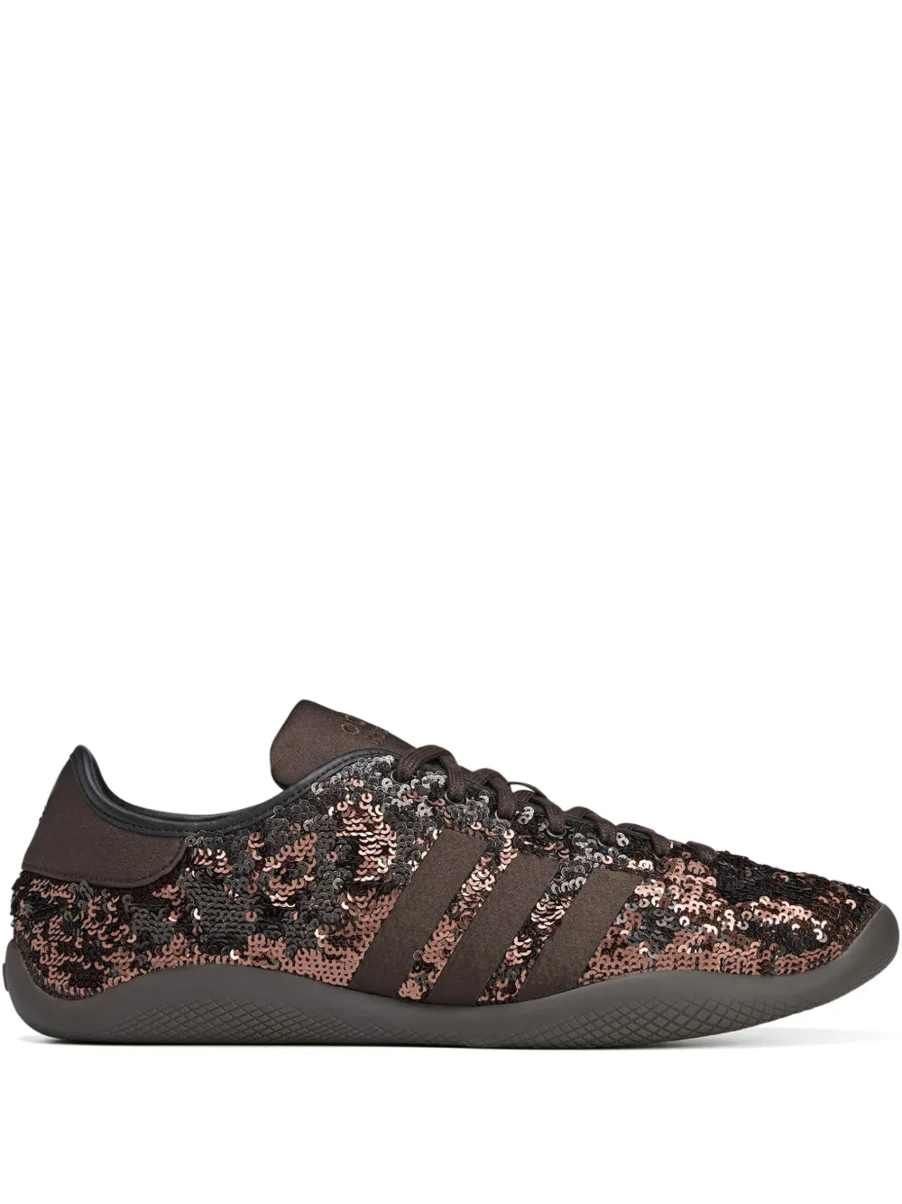 adidas Sneakers con paillettes x Wales Bonner - Marrone