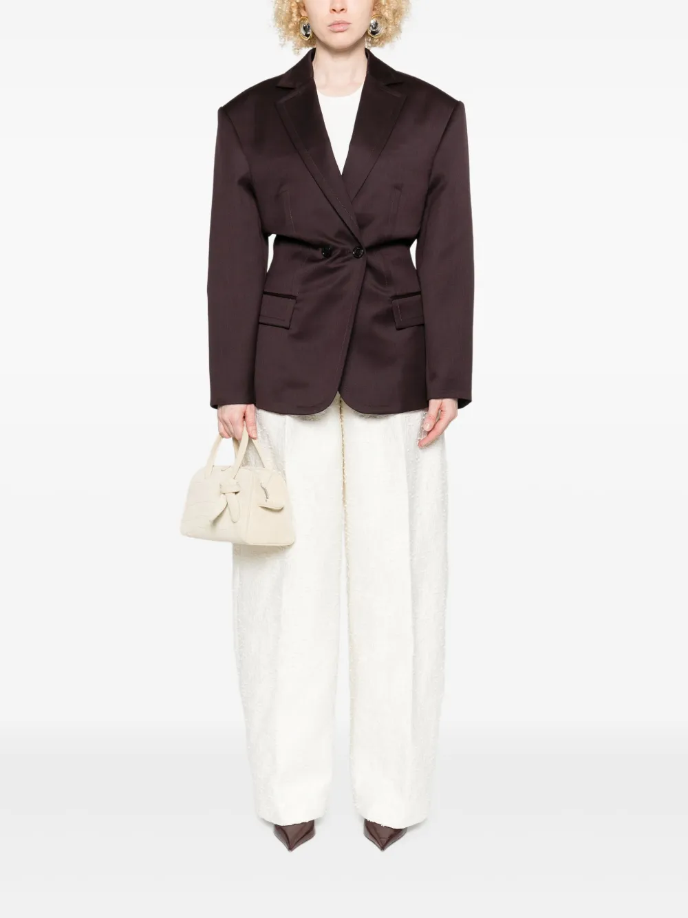 Magda Butrym double-breasted pinstripe-detail blazer | Blazers | Image 2