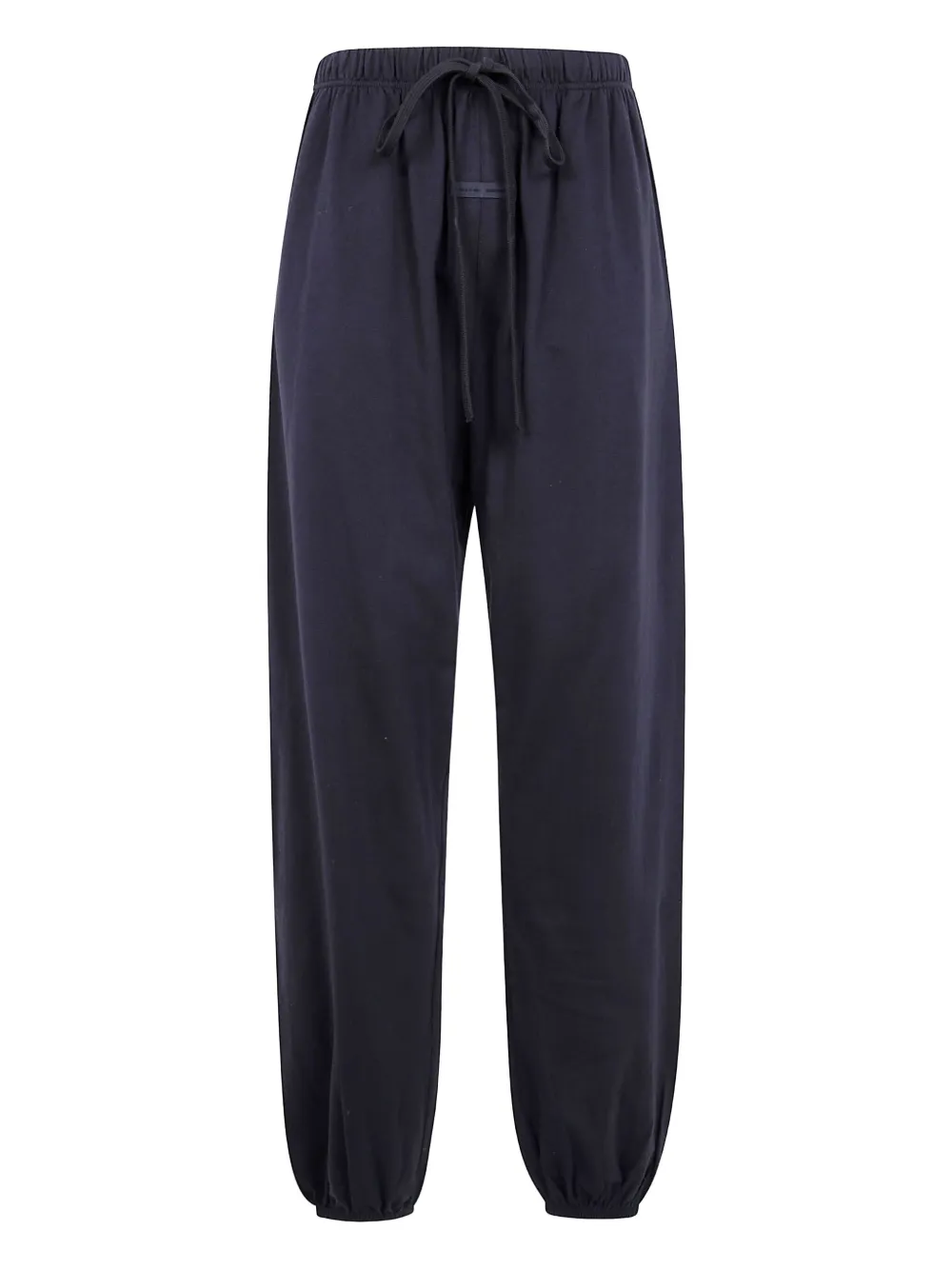 Essentials Drawstring Elastic-ankle Pants In Blue