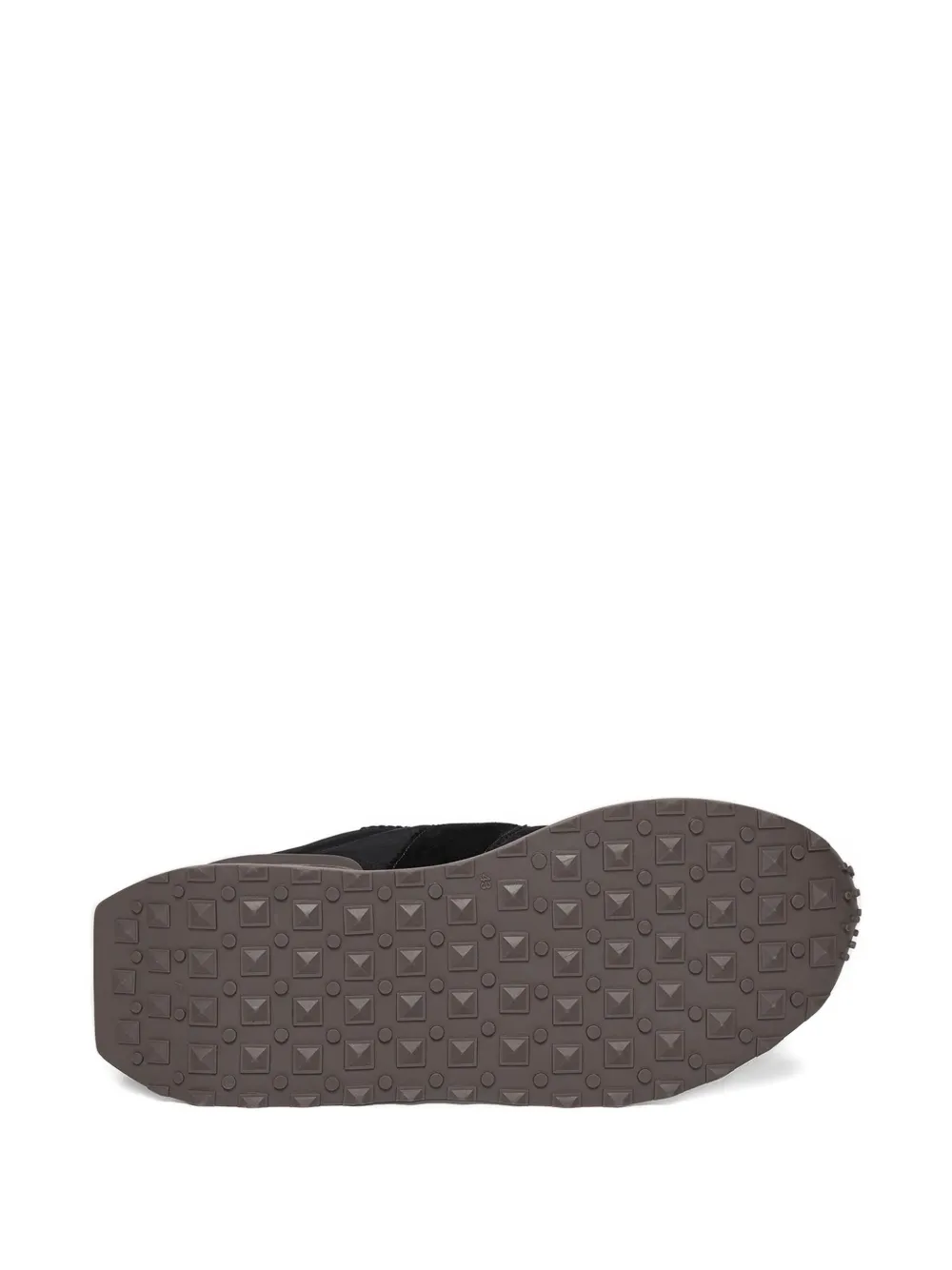 Manière De Voir Monaco suede-leather panelled sneakers | Low-Tops | Image 2