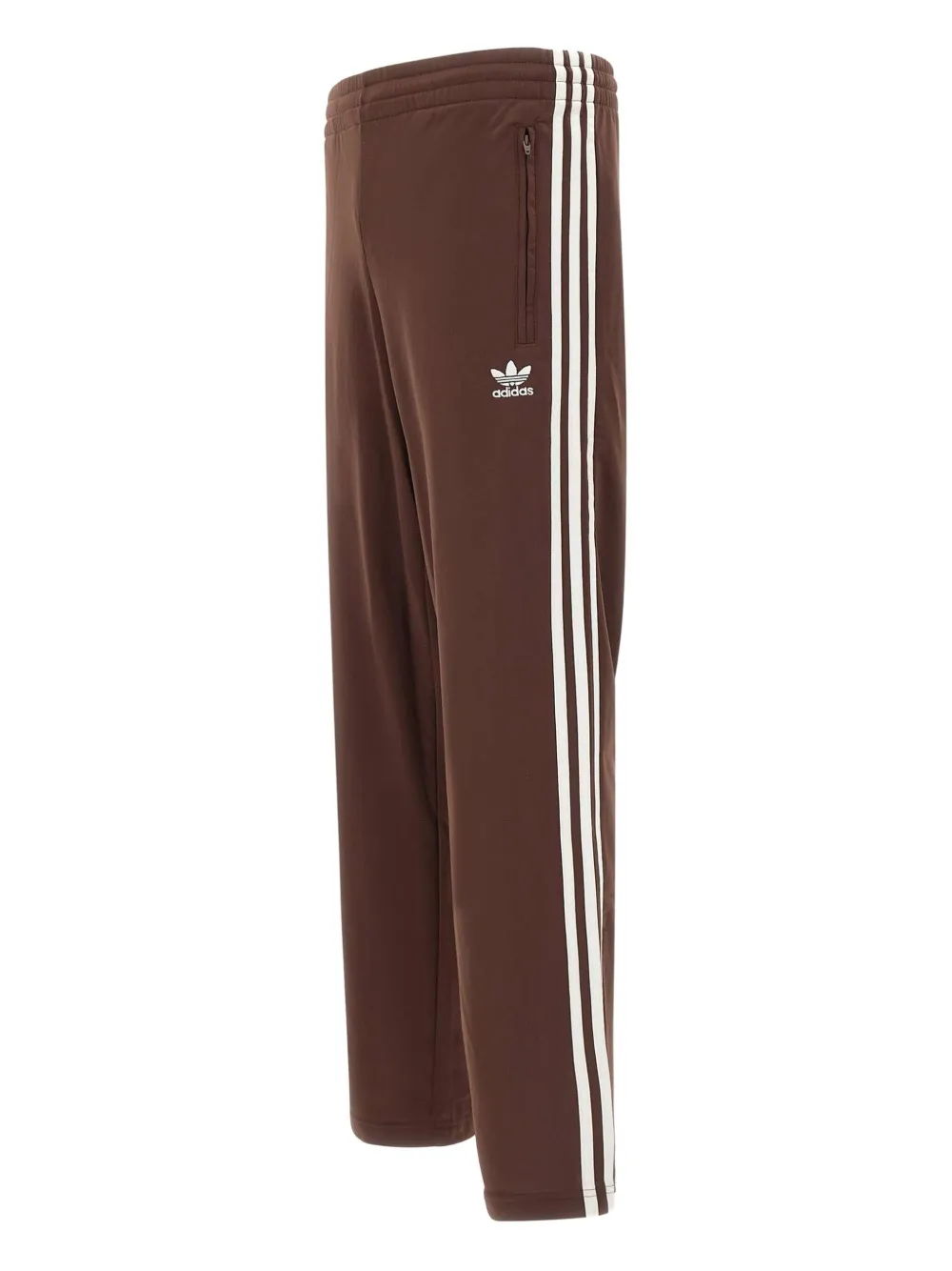 adidas Trainingsbroek met zijstreep en rits Bruin