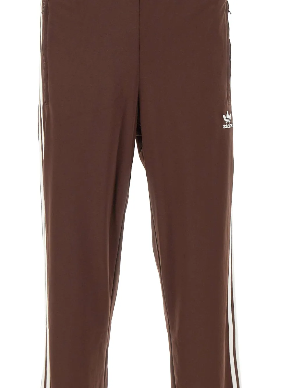 adidas Trainingsbroek met zijstreep en rits Bruin