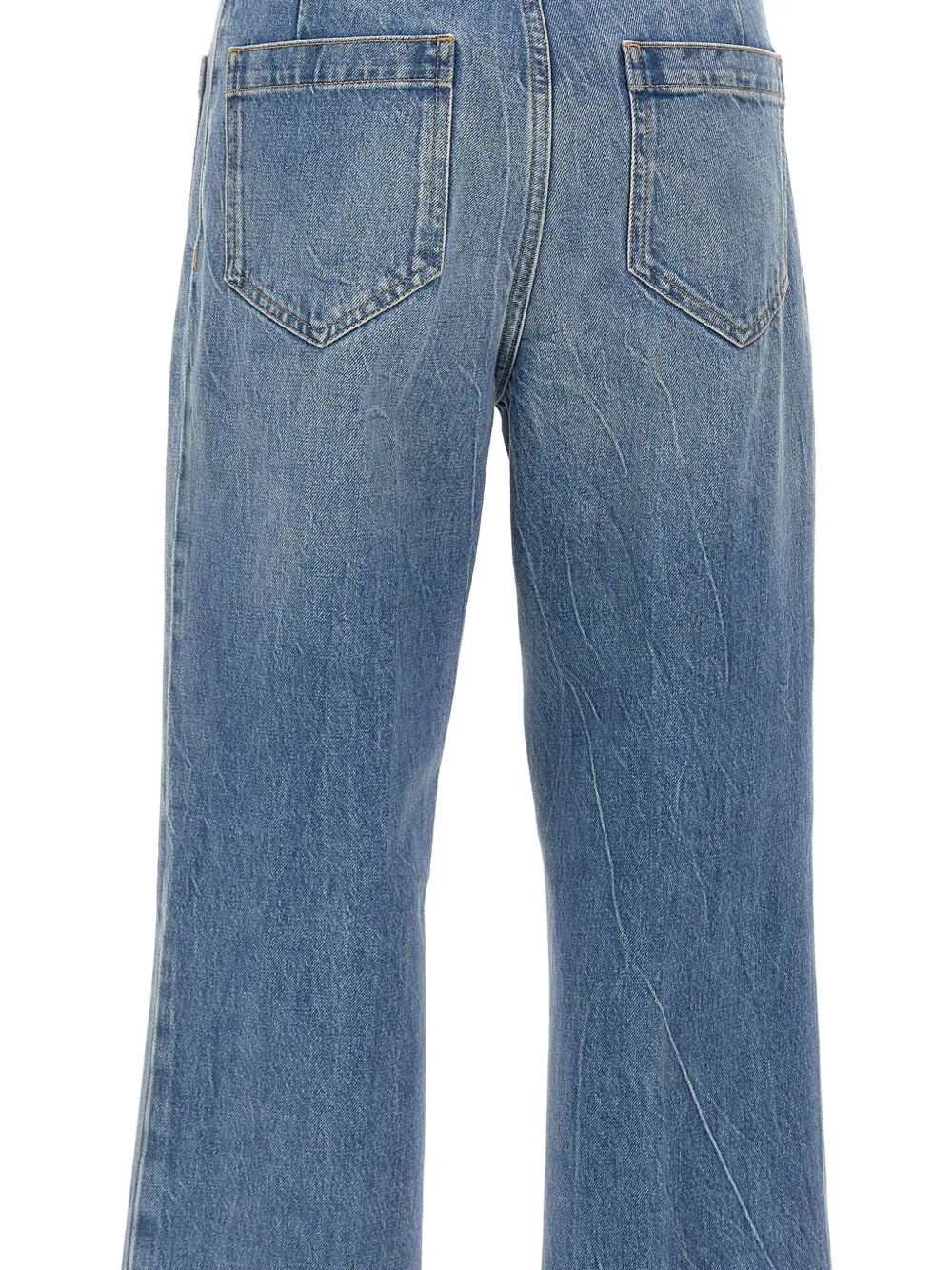 Seafarer Curt flared jeans met vier zakken Blauw