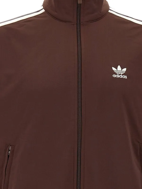 Adidas ハイネック トラックジャケット | ブラウン | FARFETCH JP