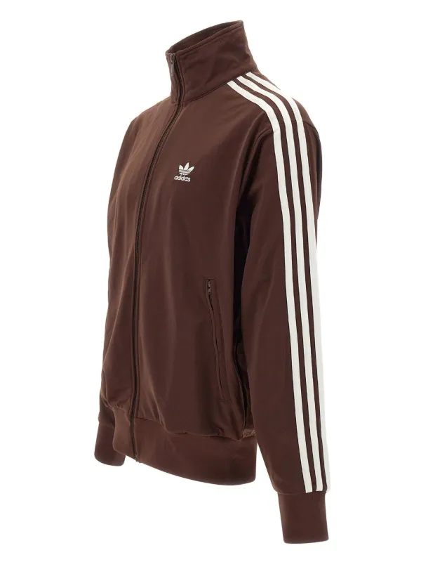 Adidas ハイネック トラックジャケット | ブラウン | FARFETCH JP