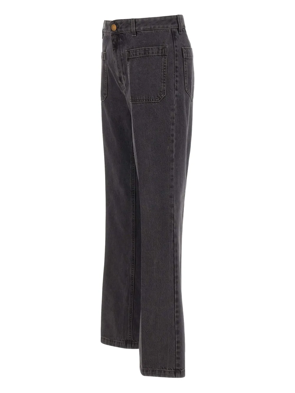 Seafarer Curt jeans met zakdetail Zwart