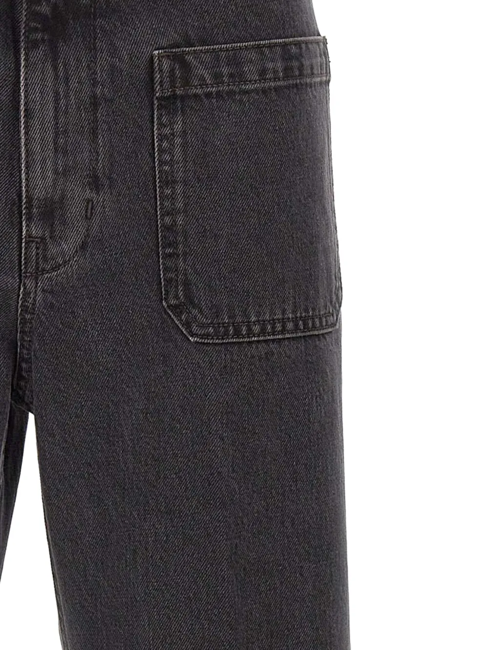 Seafarer Curt jeans met zakdetail Zwart