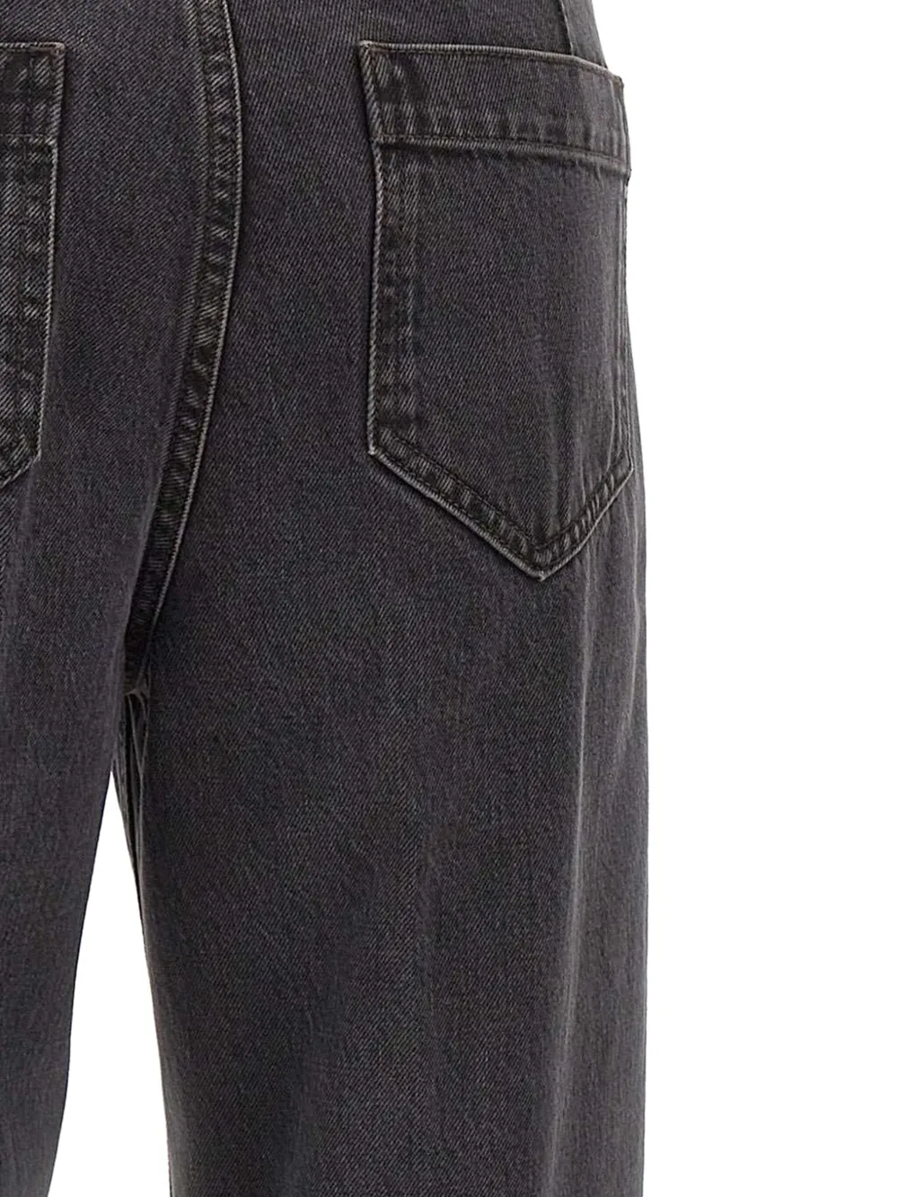 Seafarer Curt jeans met zakdetail Zwart