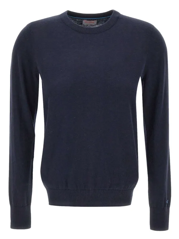 Sun68 crew-neck Sweater Blue FARFETCH PH