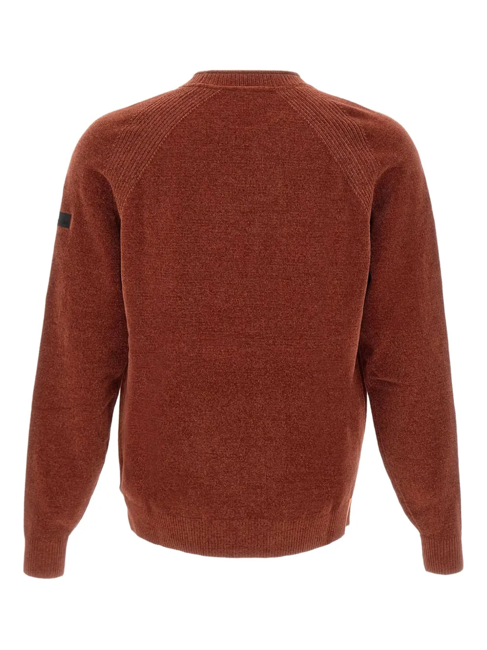 RRD ribbed-detail crew-neck sweater - Rood