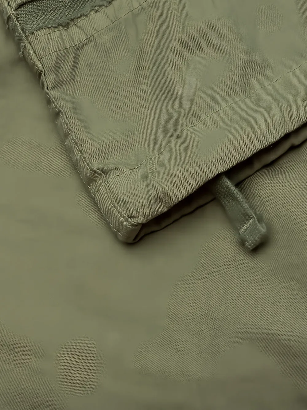 John Elliott Overhemd met vlakken en franje Groen