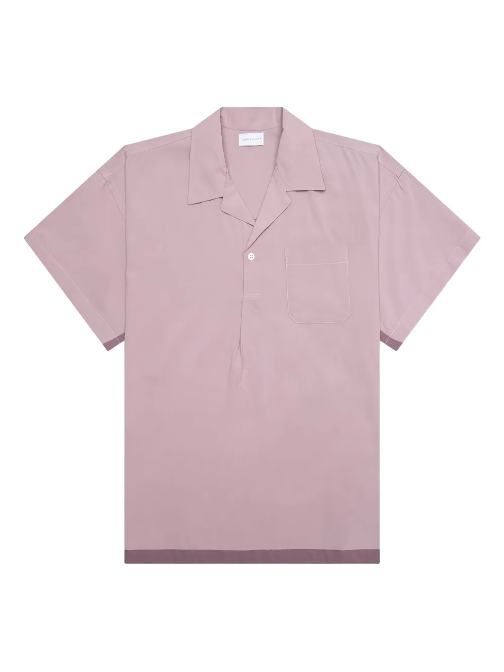 John Elliott patch-pocket polo shirt | Purple | Image 1