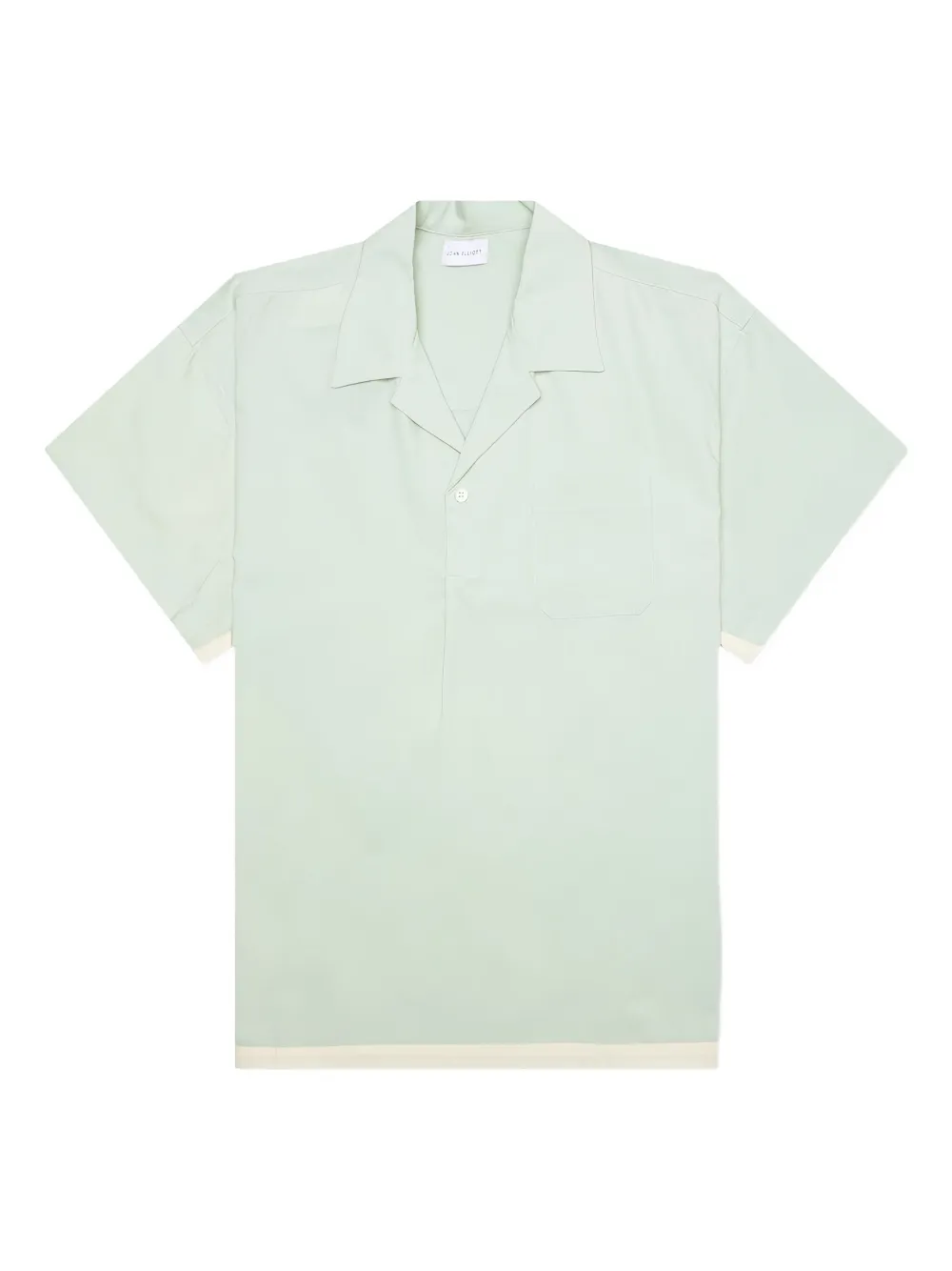John Elliott patch-pocket polo shirt | Green | Image 1