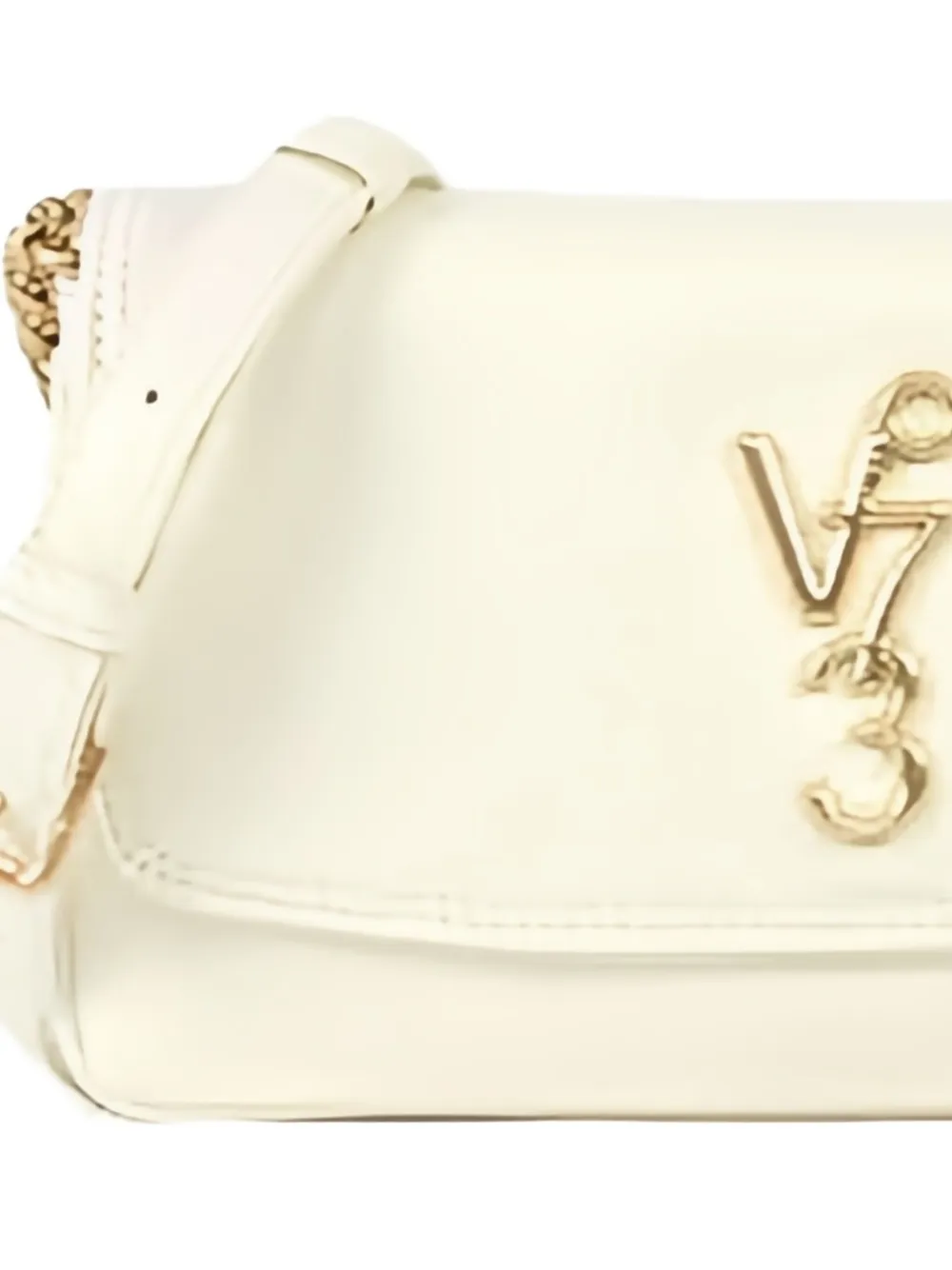 V73 Logo Chain Shoulder Bag In Neutral