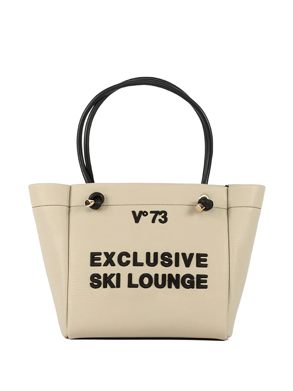 V73 Top Handle Shoulder Bag In Neutral