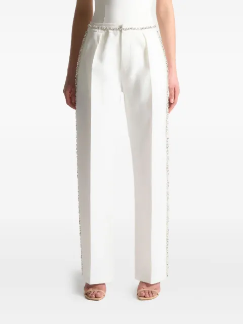 Manière De Voir Patricia side-embellished pleated trousers