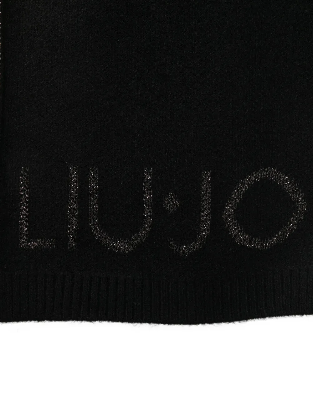 LIU JO metallic-logo scarf | Image 2