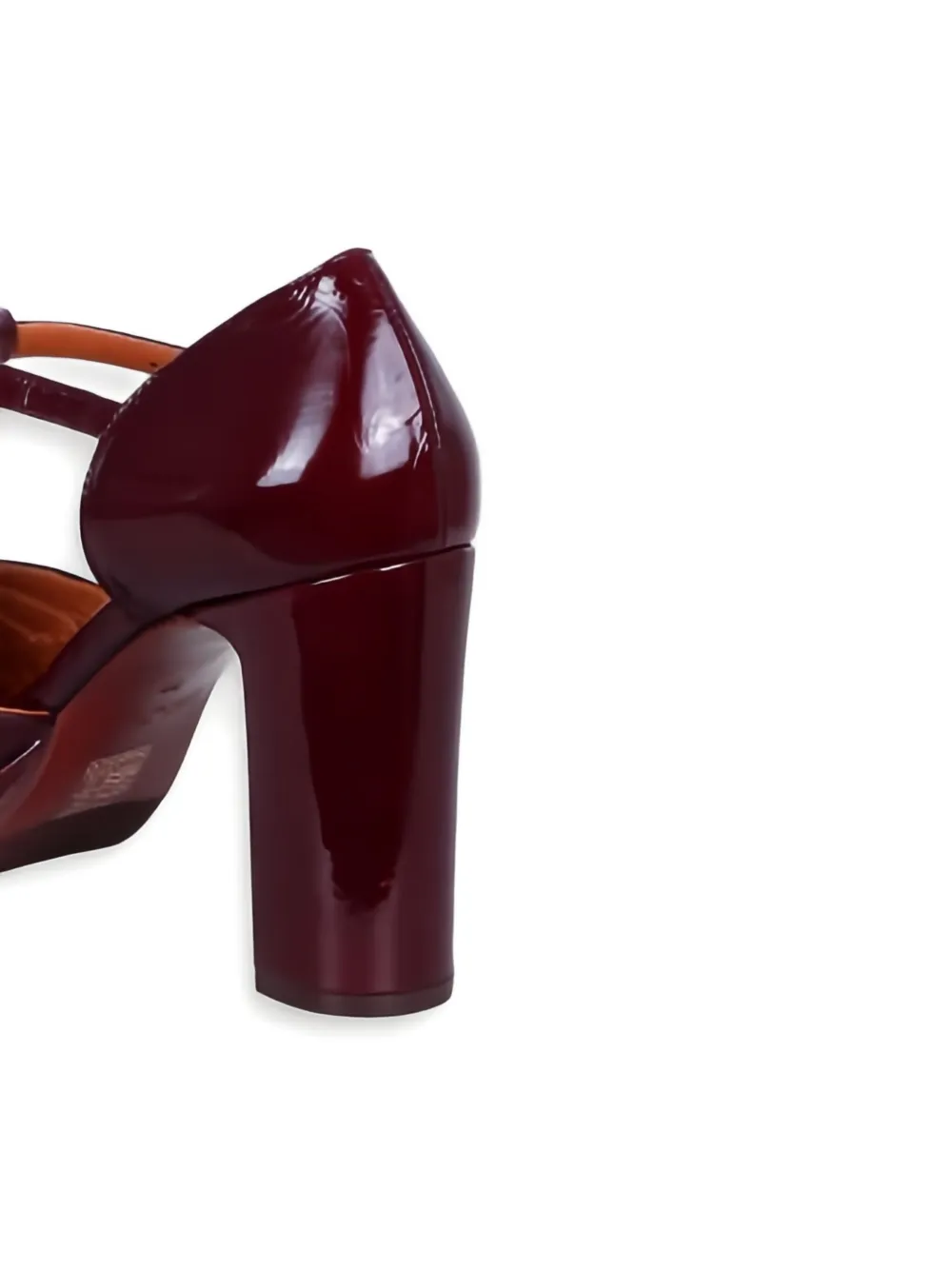 Chie Mihara 85 mm Yaisu pumps met plateauzool en T-bandje Rood