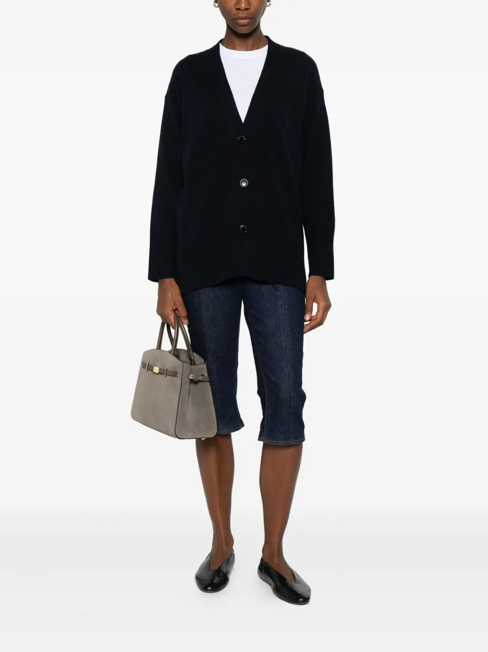 Hemisphere V-neck cardigan | Cardigans | Image 2