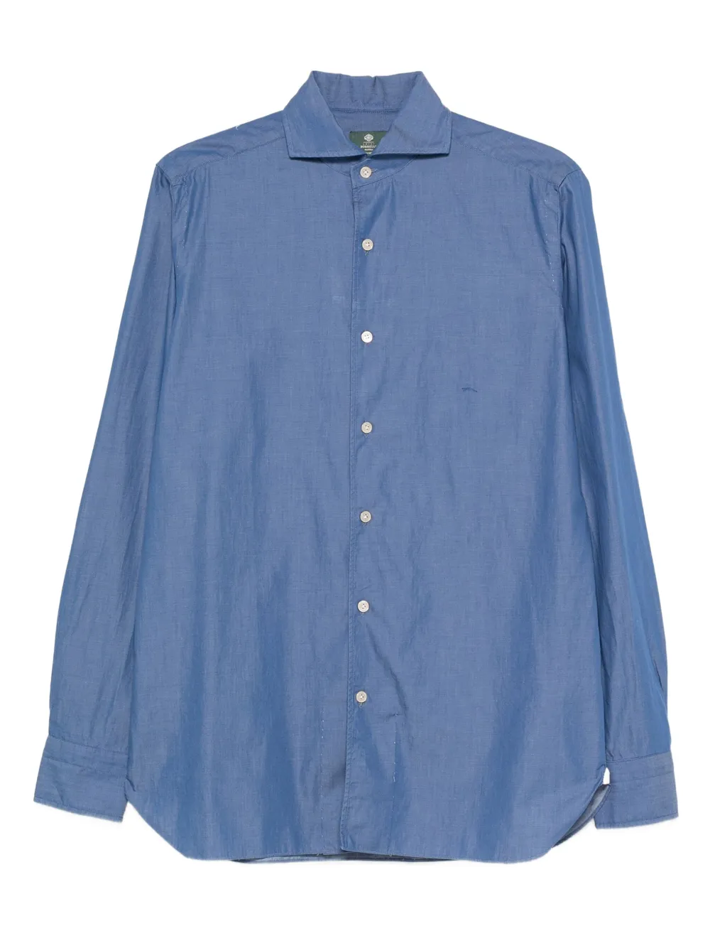 BORELLA Camicia con abbottonatura - Blu