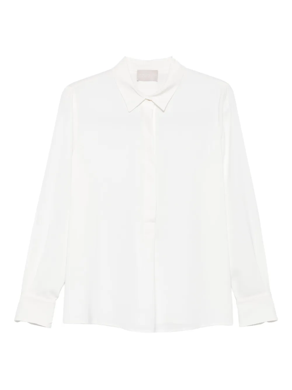 Hemisphere long-sleeve shirt | White | Image 1