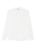 Hemisphere long-sleeve shirt - White