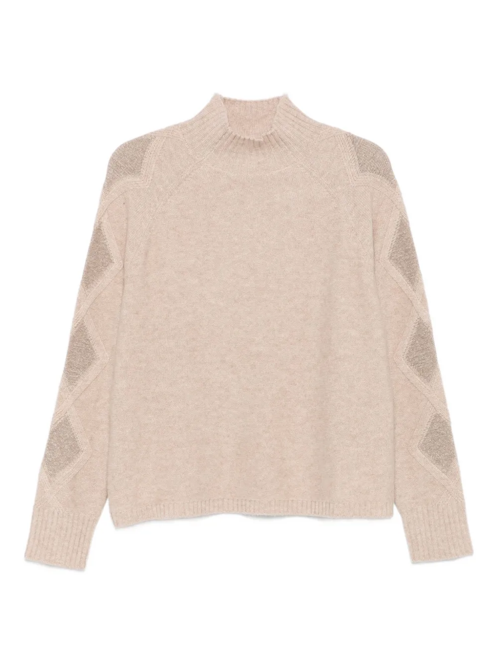 Hemisphere diamond-pattern sweater | Neutrals | Image 1