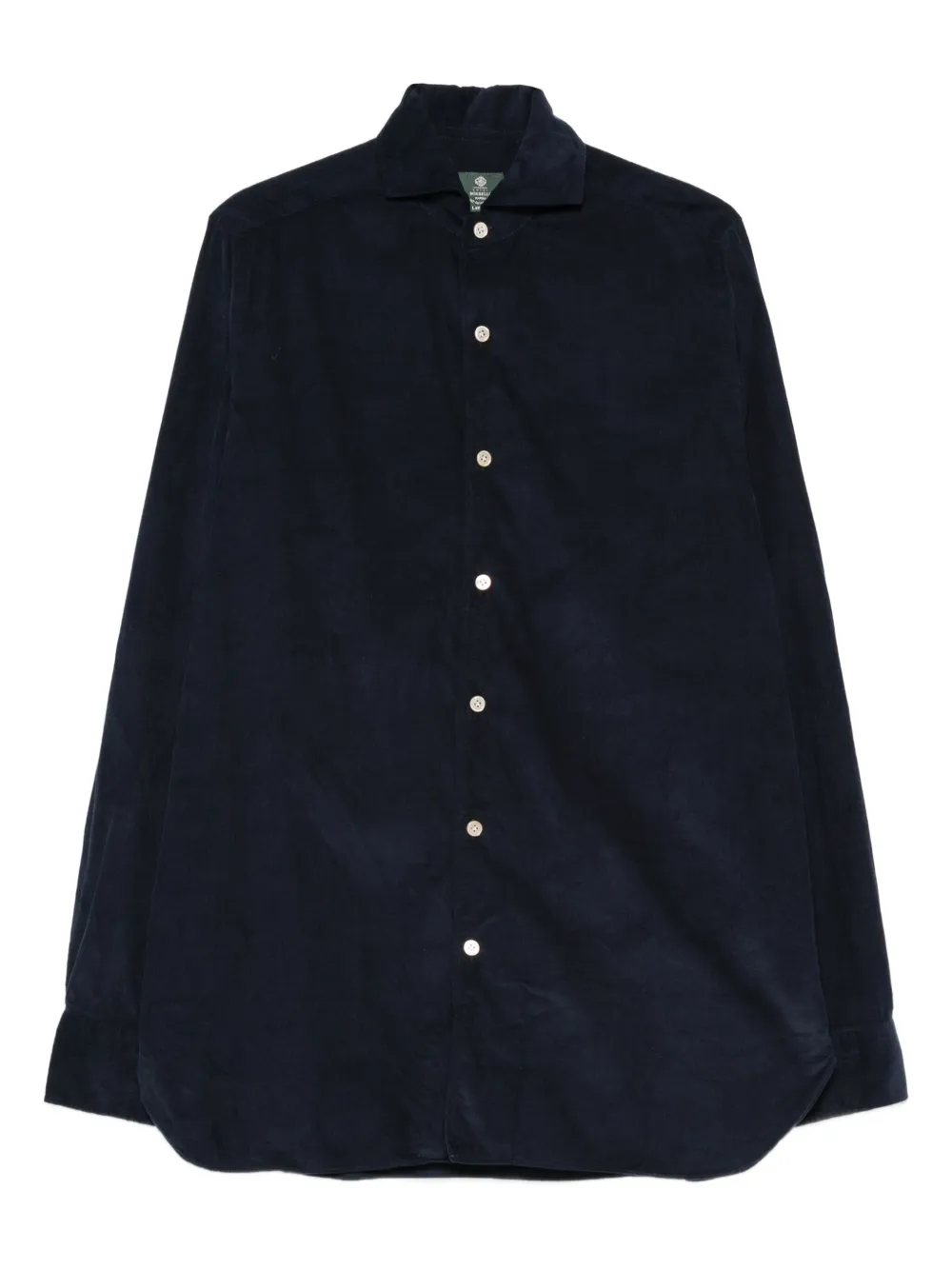 BORELLA Camicia con bottoni - Blu