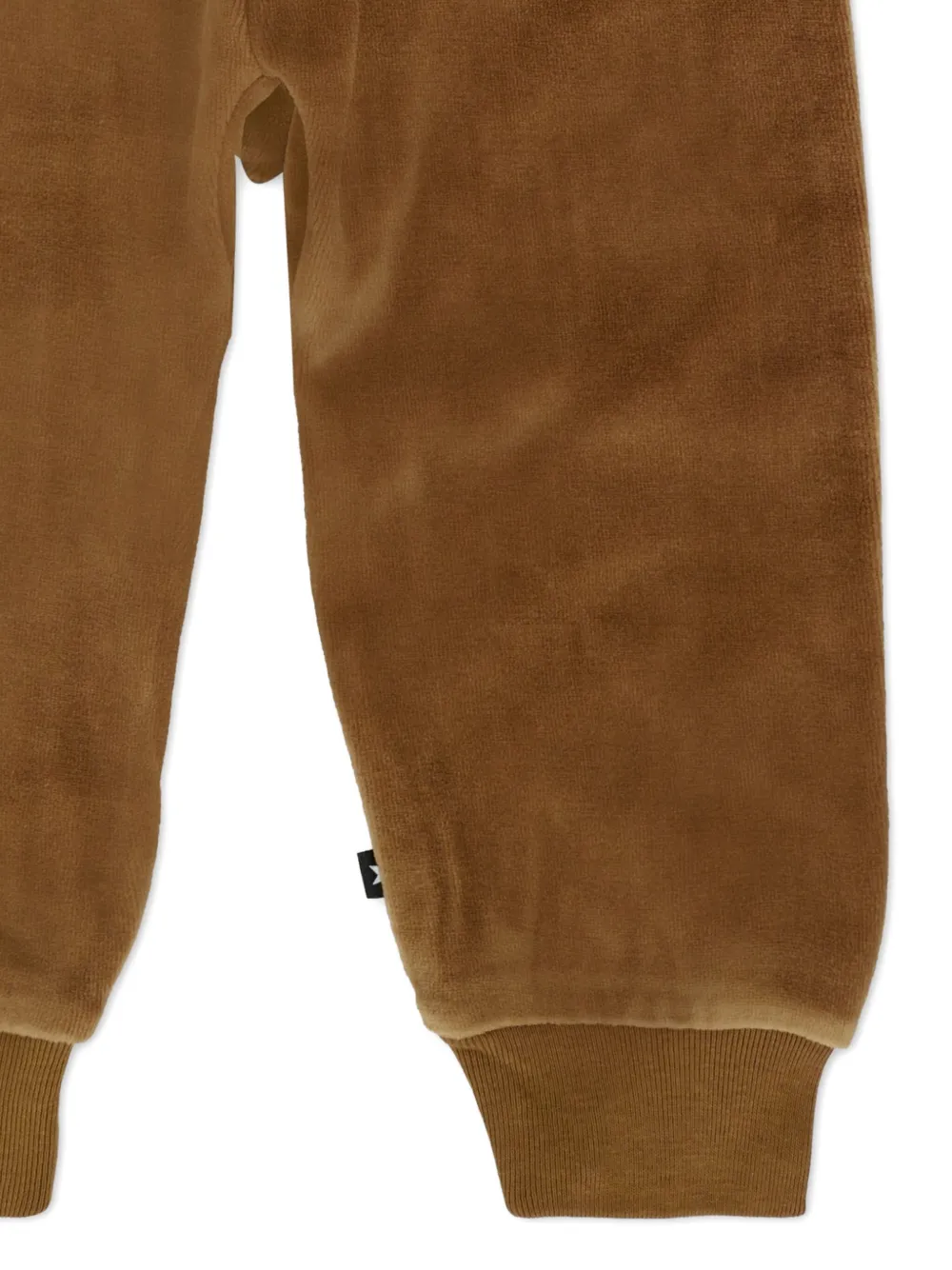 Molo Drawstring-fastening Trousers In Brown