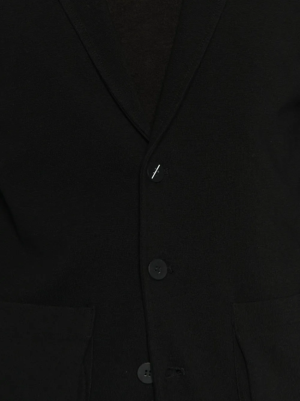 Thom Krom Buttoned Single-breasted Blazer In Black