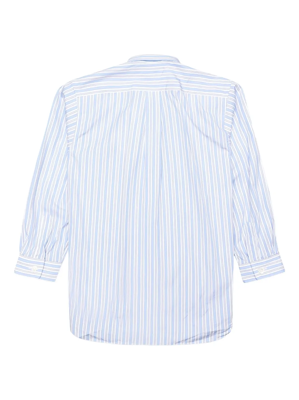 Comme Des Garçons Play Kids striped heart-logo shirt | Boys Shirts | Image 2