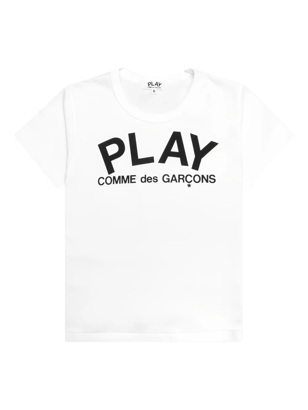 Comme Des Garçons Play Kids logo-play T-shirt | White | Image 1