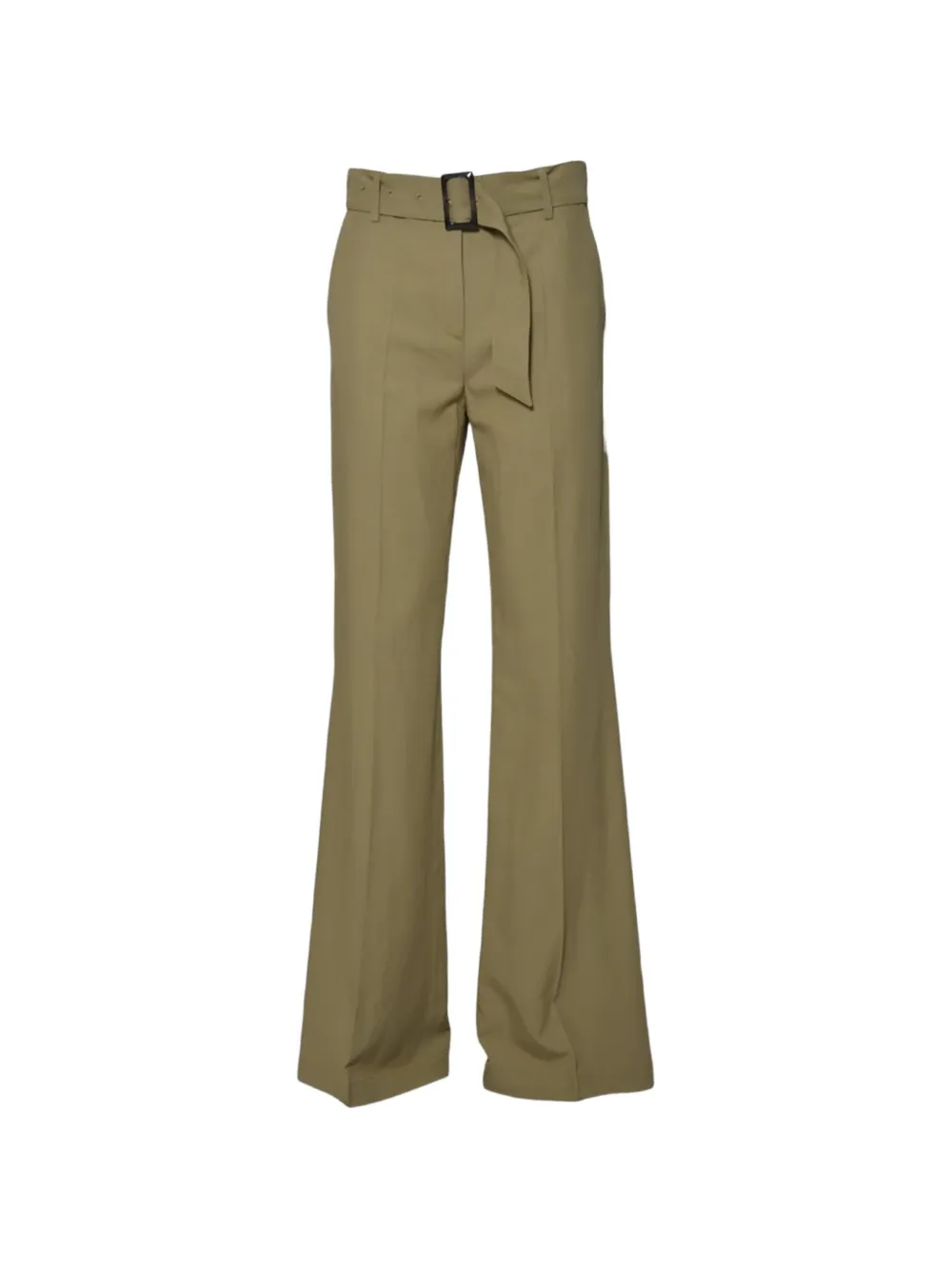 Room 52 belted trousers - Grün