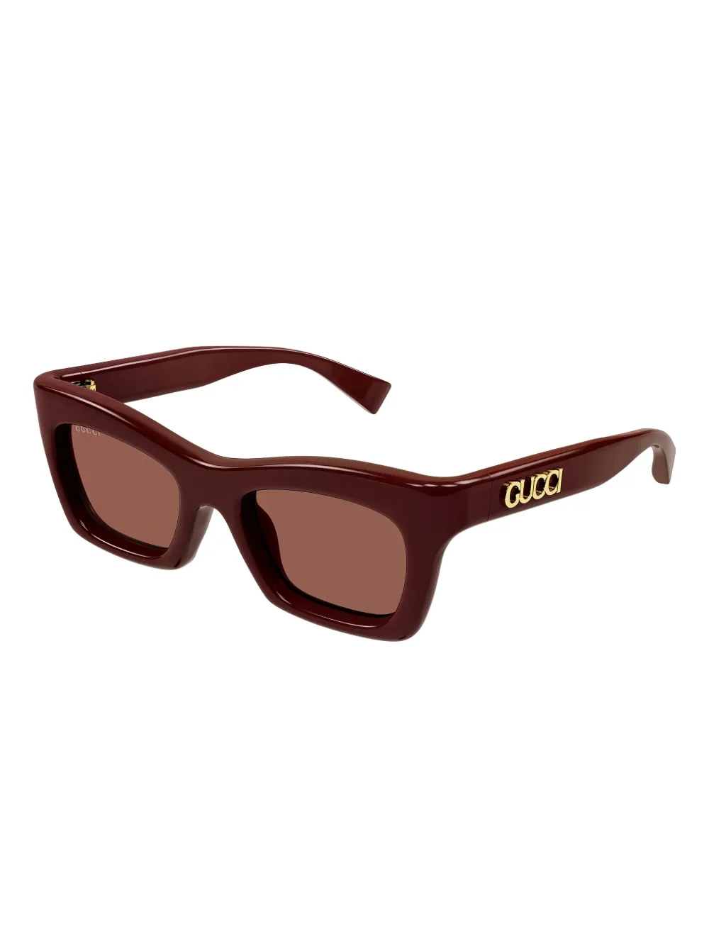 Gucci Eyewear Bril met vierkant montuur Bruin