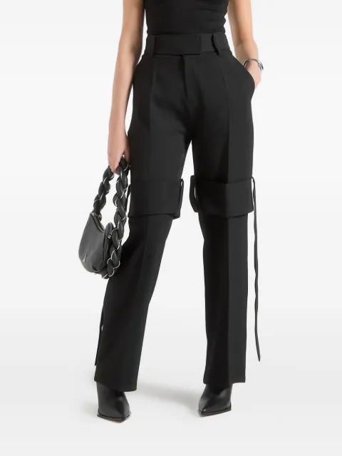Manière De Voir pantalon de tailleur Isabelle à taille ceinturée