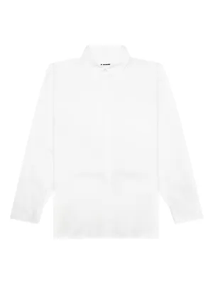 Jil Sander ジップアップ シャツ | ホワイト | FARFETCH JP