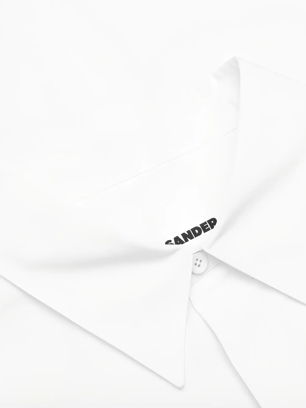 Jil Sander Overhemd met geknoopte cuff Wit
