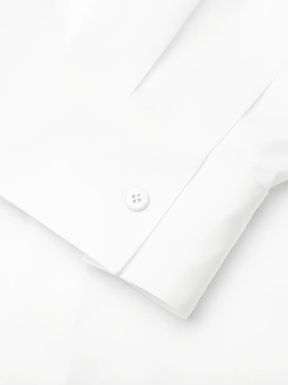 Jil Sander Overhemd met geknoopte cuff Wit