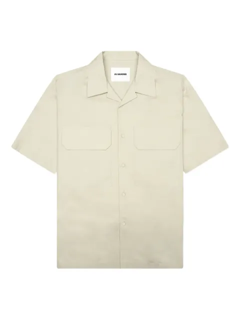 Jil Sander camisa manga corta con bolsillo