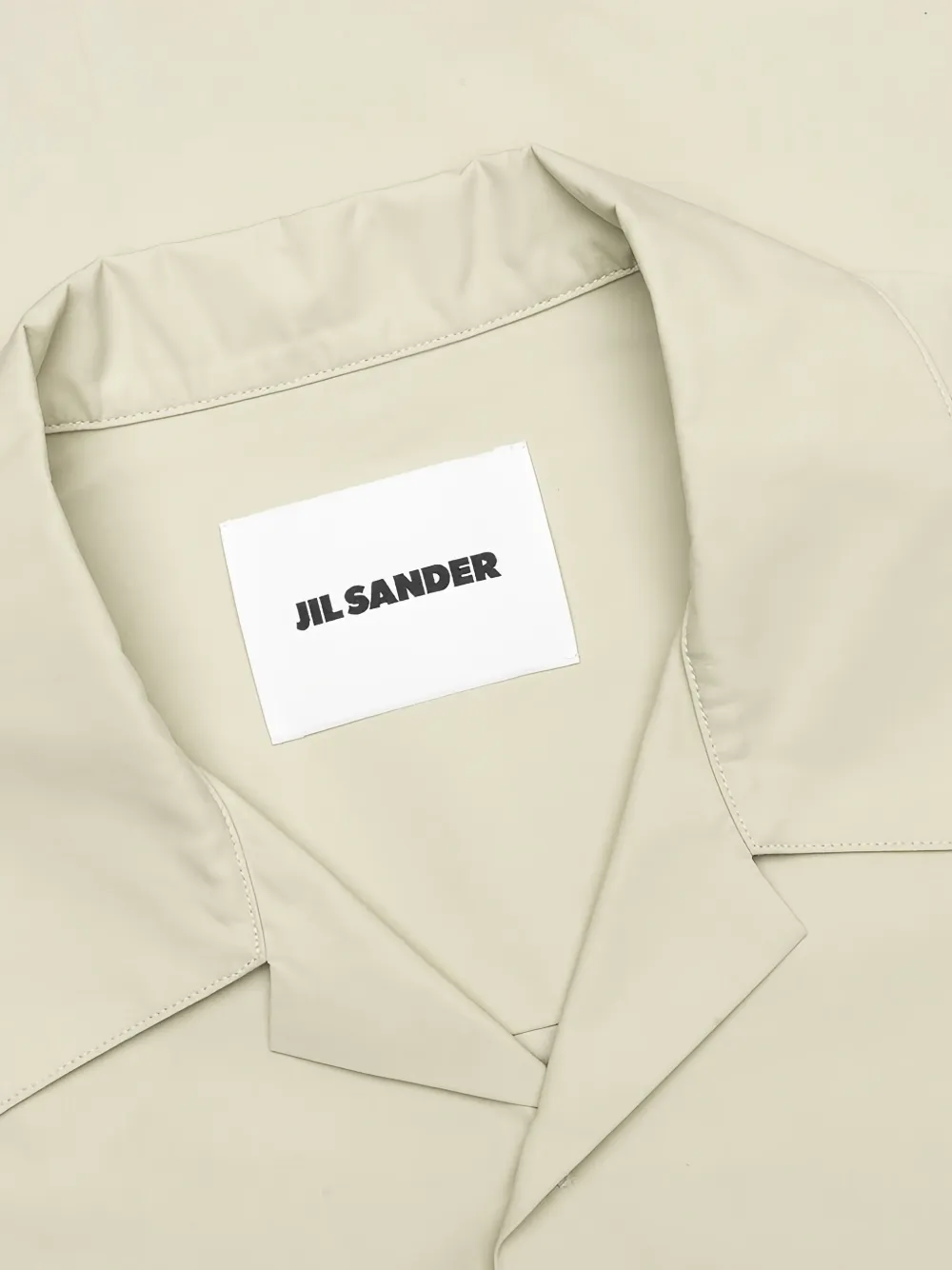 Jil Sander Pocket Short-sleeve Shirt In Neutral