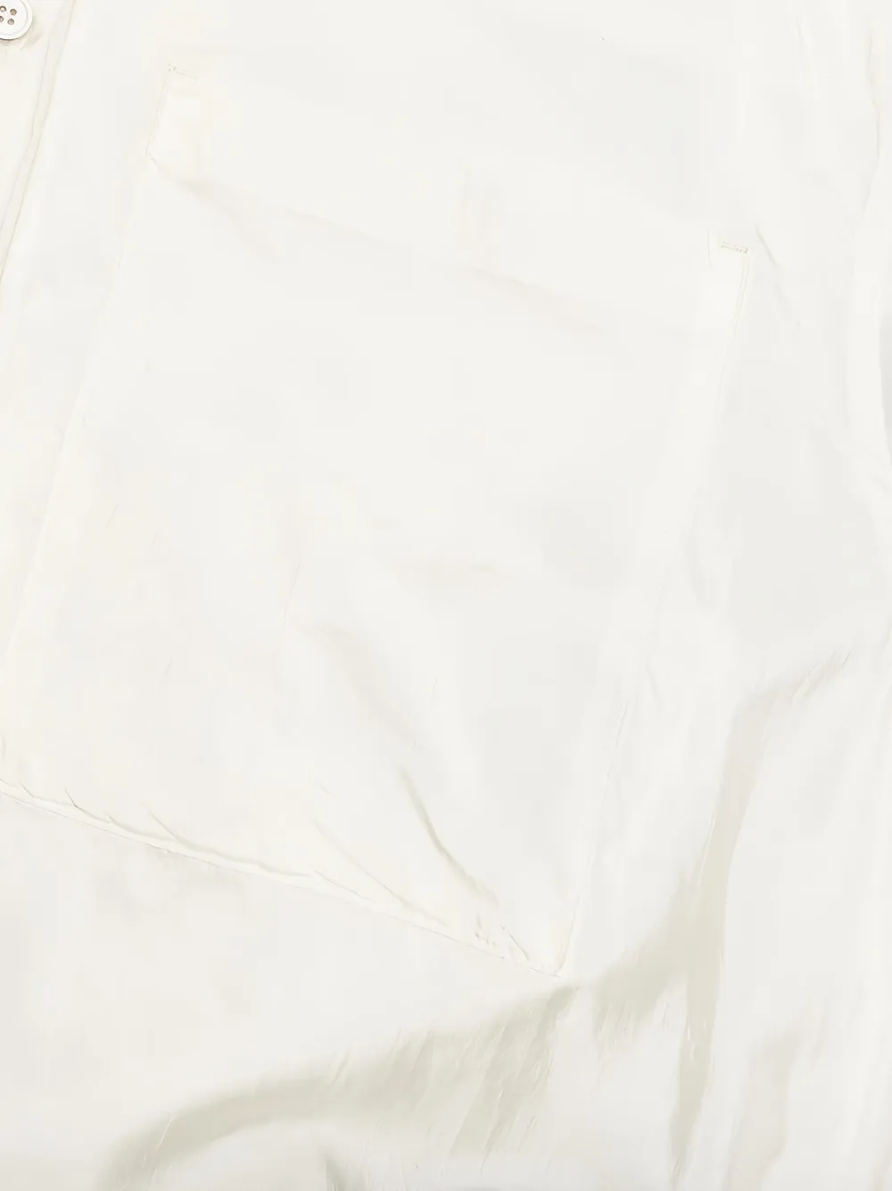 JIL SANDER+ Overhemd met zak en korte mouwen Beige