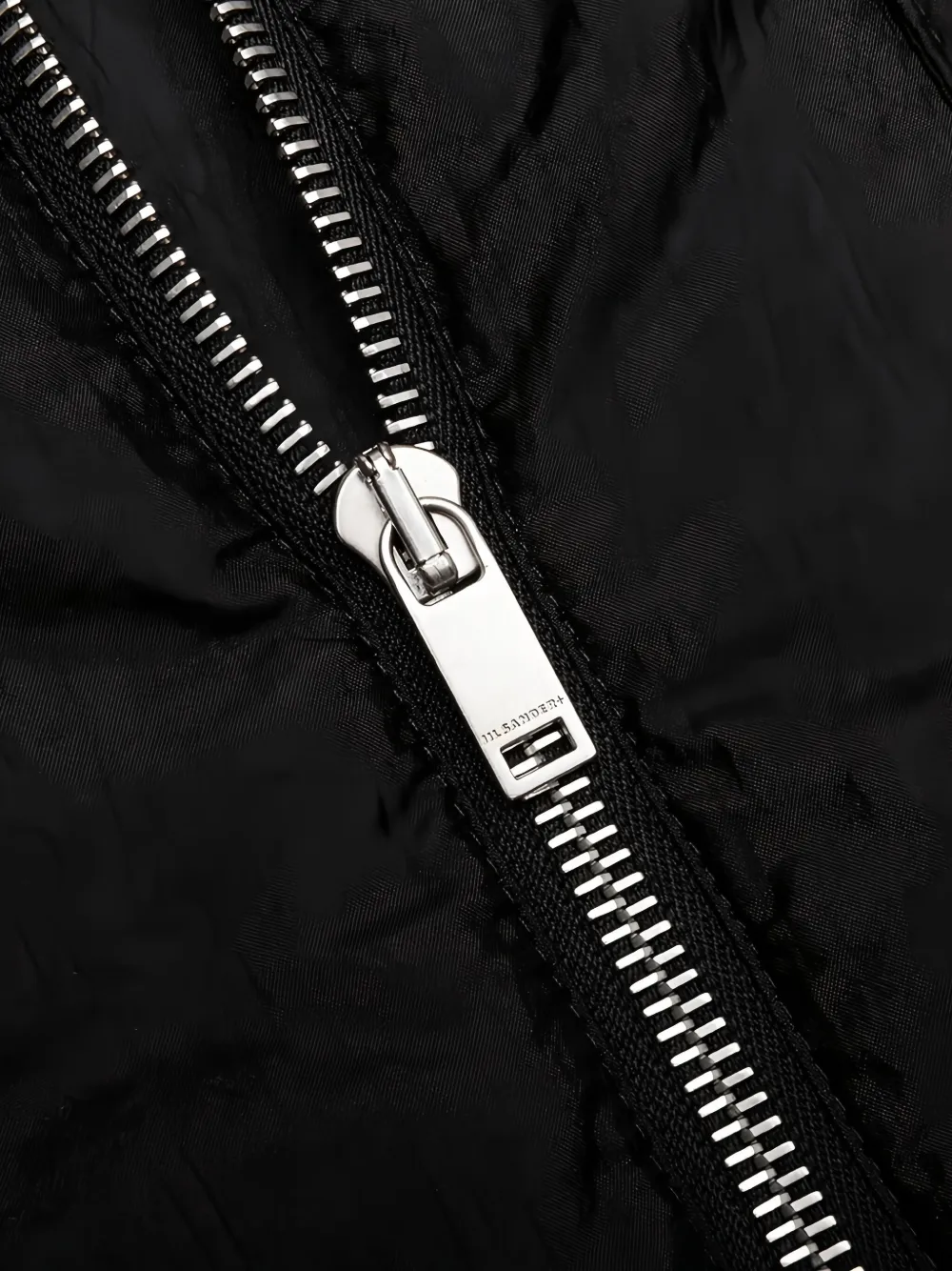 Jil Sander Zip-pocket Shirt In Black
