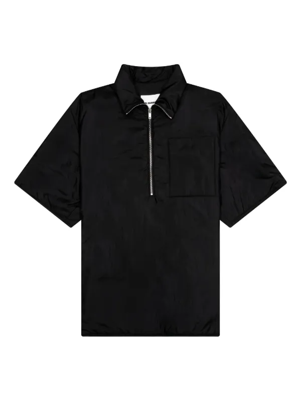 Jil Sander ジップポケット シャツ | ブラック | FARFETCH JP