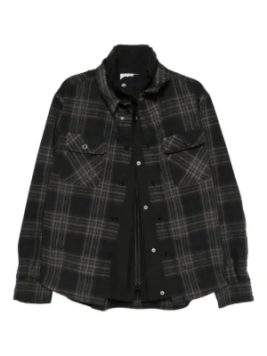 Sacai シャツジャケット メンズ通販 - FARFETCH