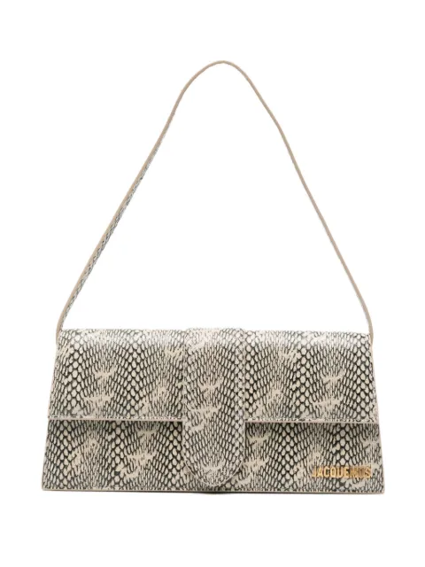 Jacquemus snakeskin shoulder bag