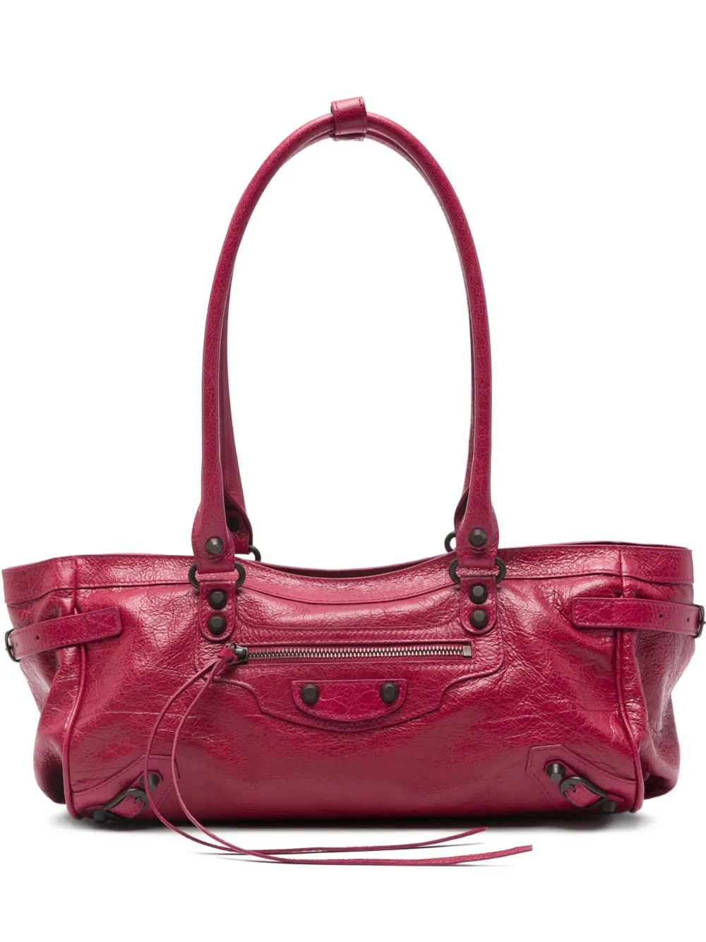 Balenciaga Studded Shoulder Bag | Pink | FARFETCH