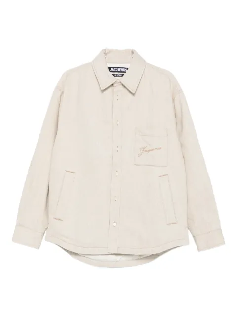 Jacquemus The Boulanger embroidered overshirt